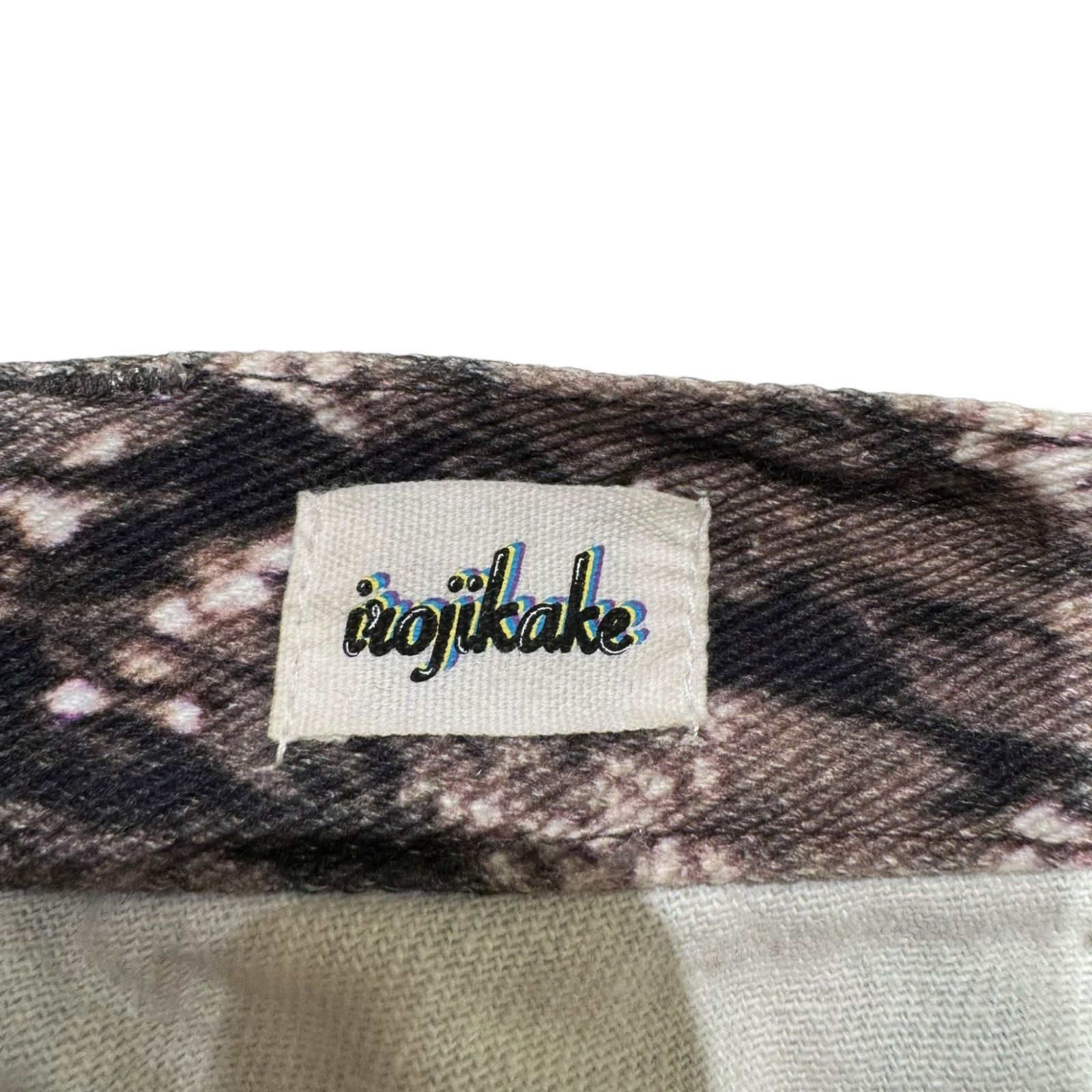 IROJIKAKE □□ ⑤ IG22SS-PT33 オーバージップ迷彩パンツ レディース  