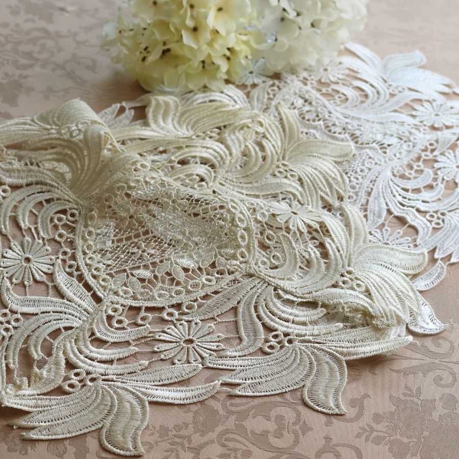 ドイリー レース 刺繍 花瓶敷き おしゃれ テーブルセンター