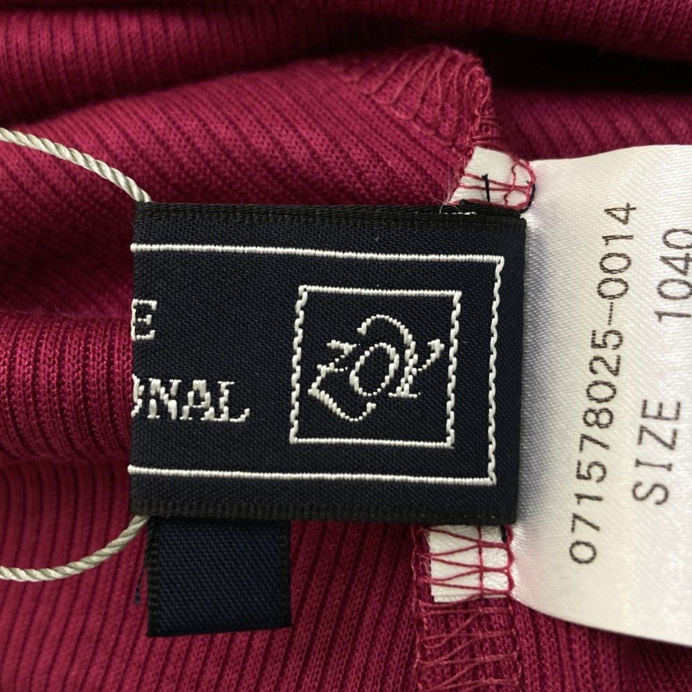 サイズ：40 ZOY ゾーイ 071578025 長袖タートルネックTシャツ