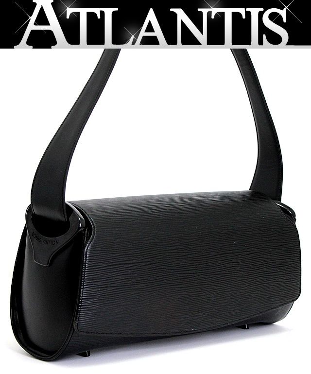 ルイヴィトン M52172 エピ ノクターン レザーショルダーバッグ ブラック 美品 ルイヴィトン LOUIS VUITTON ノクターンGM ショルダー