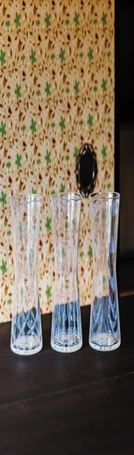 厚みのある 廣田硝子 カラフェ 大正浪漫硝子 巻き上げ 500ml TR-58