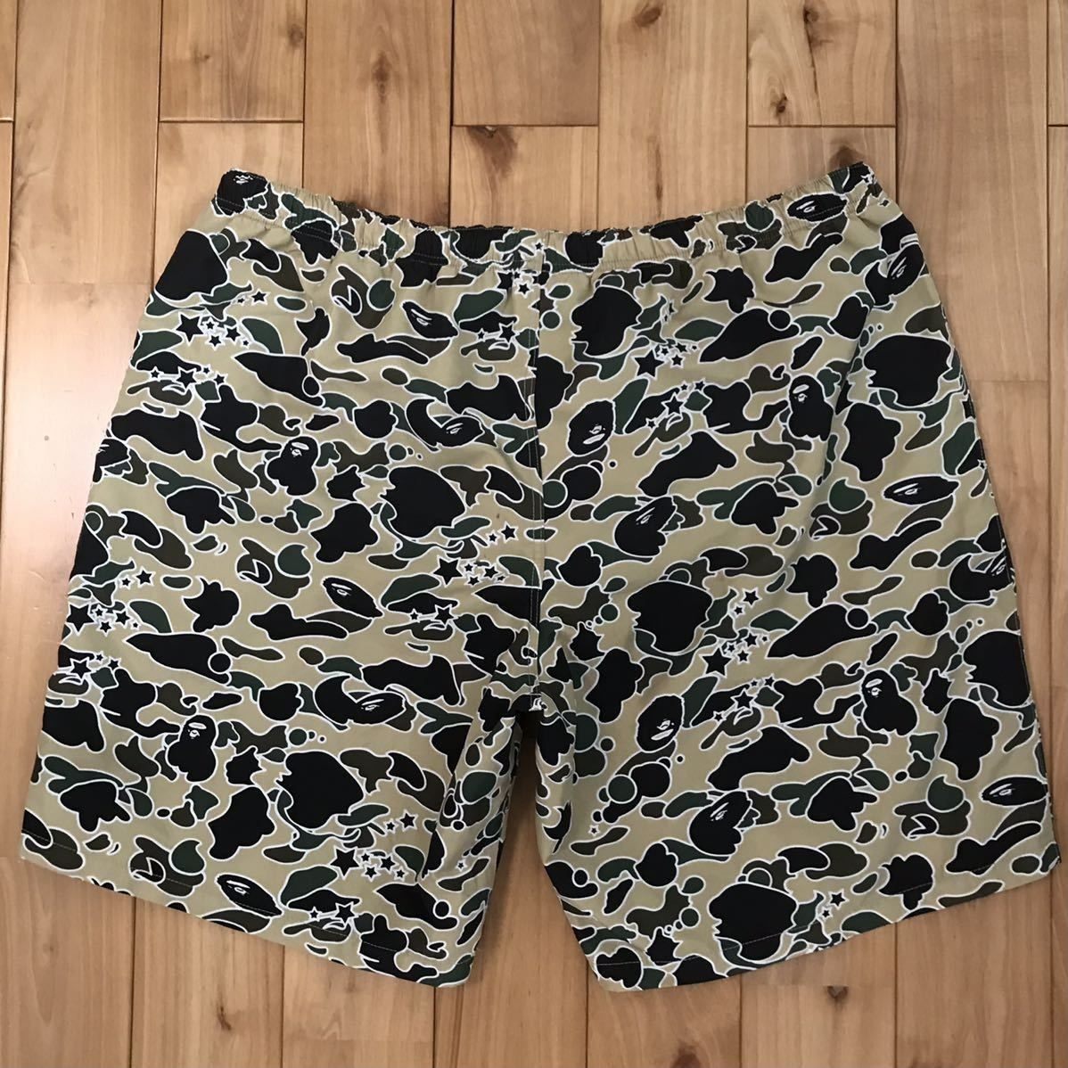 ☆初期☆ sta camo ハーフパンツ Lサイズ swim shorts a bathing ape