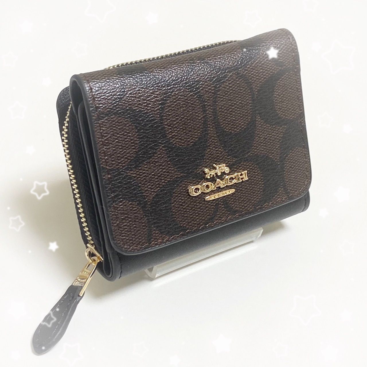 COACH 三つ折り財布 スモール トライフォールド ウォレット 7331