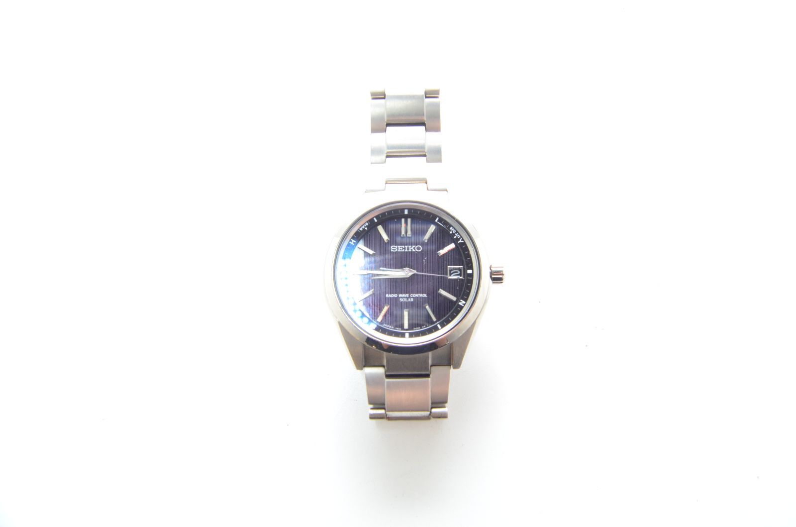 美品】 SEIKO セイコー BRIGHTZ ブライツ ソーラー電波時計 SAGZ083