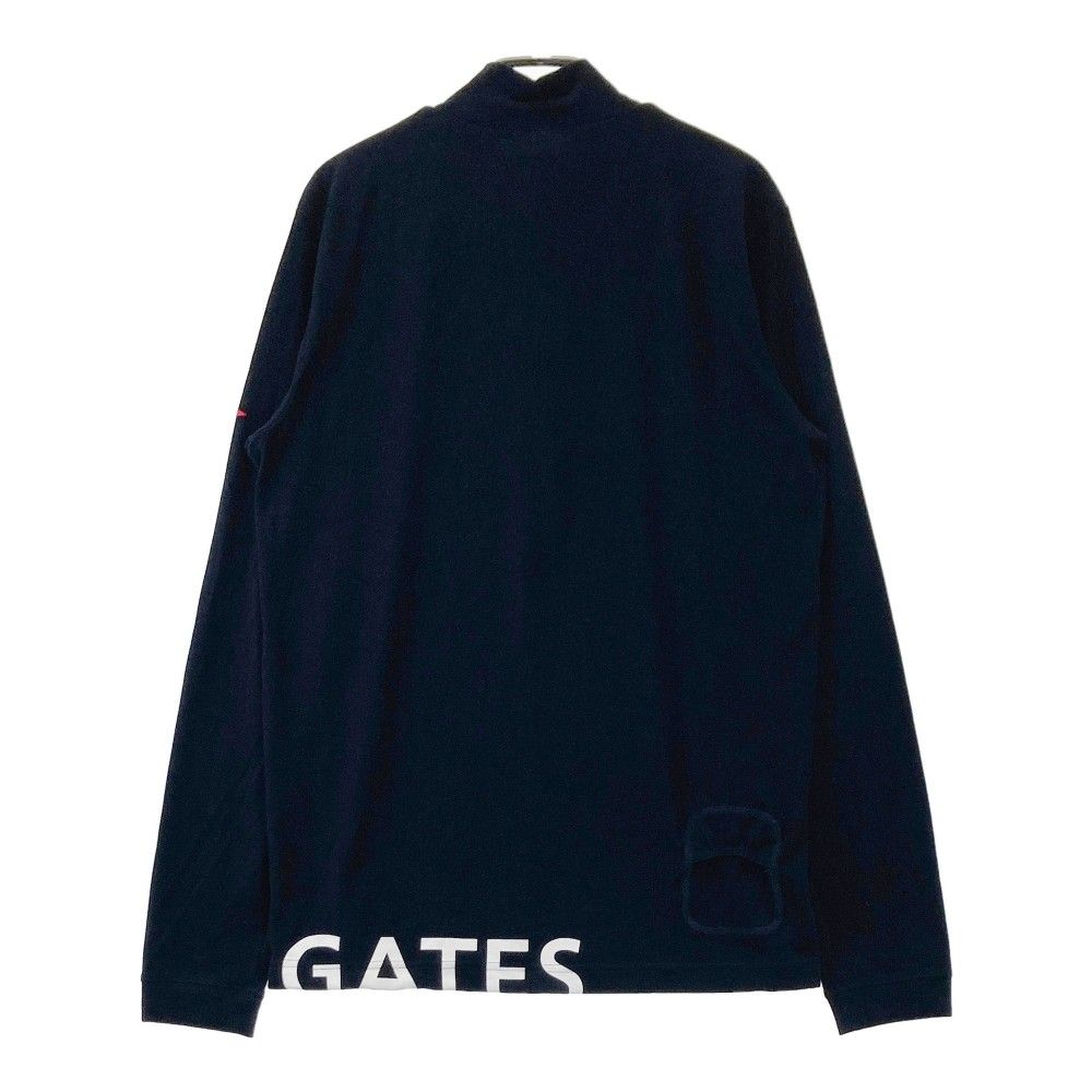 PEARLY GATES 長袖ハーフジップカットソー サイズ5 PEARLY GATES パーリーゲイツ ハーフジップ 長袖Tシャツ 微起毛