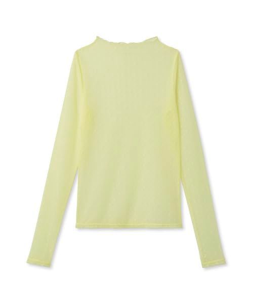 Free Size_イエロー リリーブラウン シアーレーストップス LWCT241088 レディース YEL
