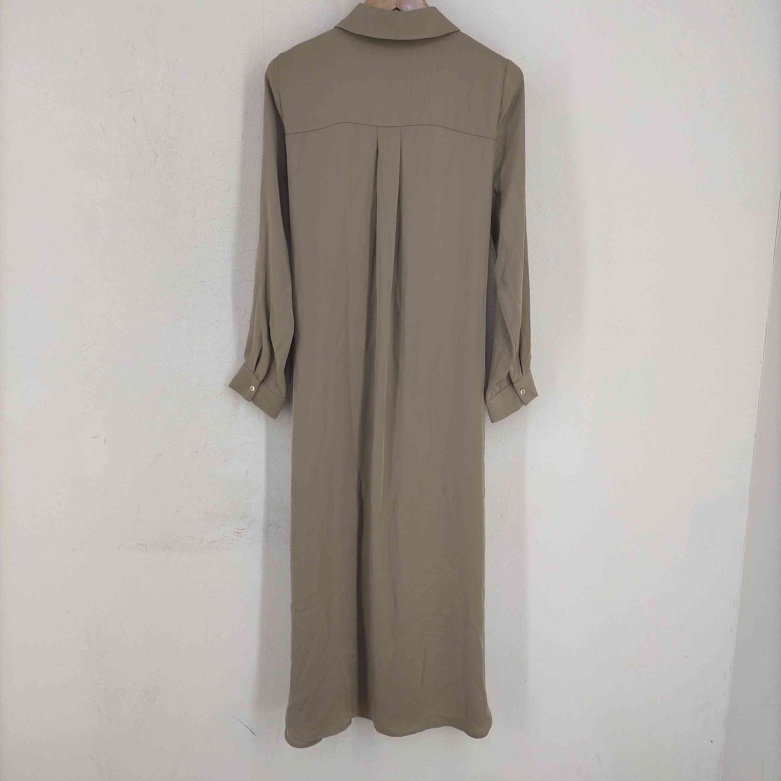 ザラ ZARA チェーンベルト シャツワンピース レディース import