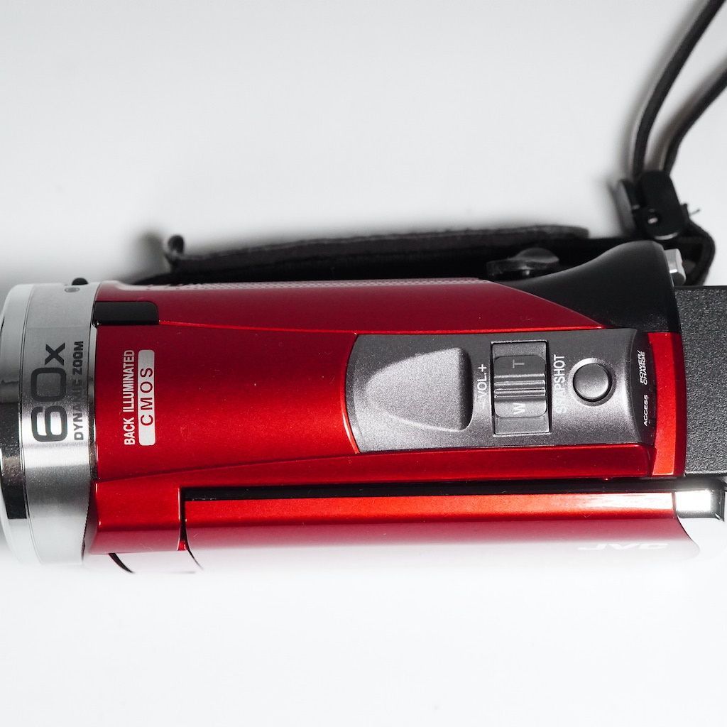 JVC Victor Everio GZ-E325-R レッド 動作OK 1週間保証 /9938 - メルカリ