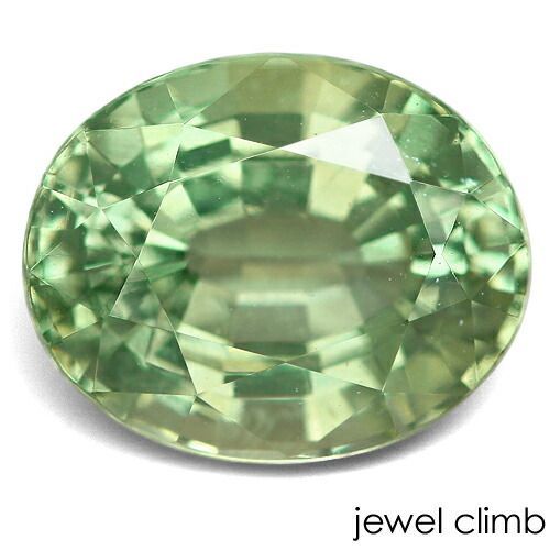 テリの美しい大粒アパタイトですグリーンアパタイト 宝石 ルース ３．７８ＣＴ