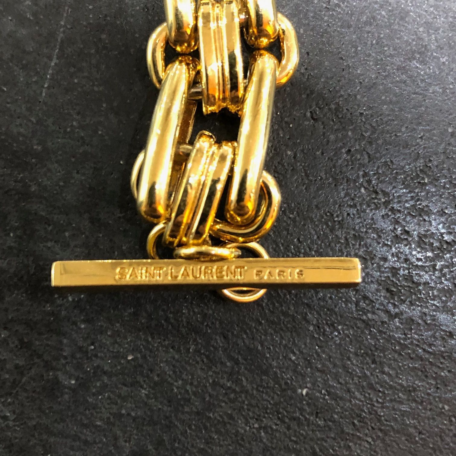 SAINT LAURENT PARIS チェーン ブレスレット サンローラン 72094A1