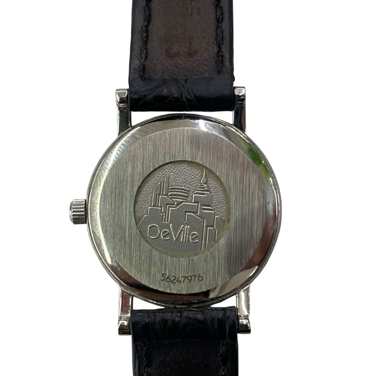 186005 OMEGA オメガ デビル クォーツ腕時計 レディース