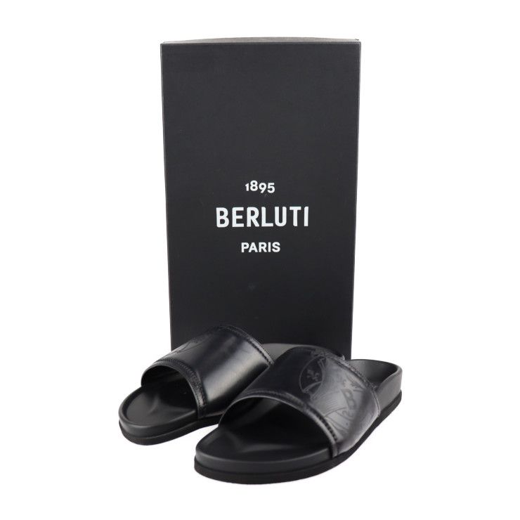Berluti ベルルッティ サンダル S5203-008 ラバー ヴェネチア