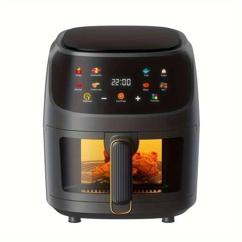 6L 電気エアフライヤーオーブン スマート調理プログ