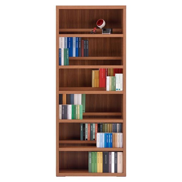 フナモコ　新品未使用　 ハイタイプ　幅75cm 高さ180cm 完成品 フナモコ コミックシェルフ ハイタイプ 【幅75×180cm】 リアル