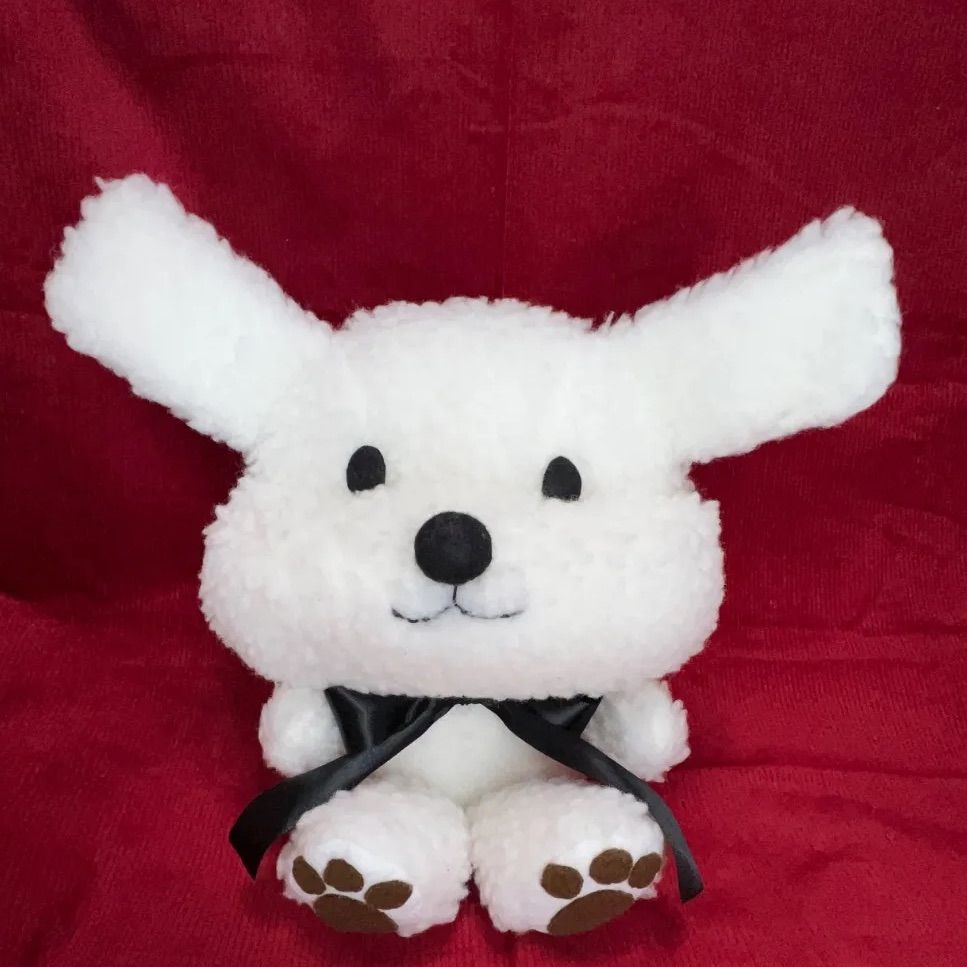 いっしょ 04   ふわふわ 白い犬 シープファーのぬいぐるみ いっしょ 04 ふわふわ 白い犬 シープファーのぬいぐるみ - メルカリ