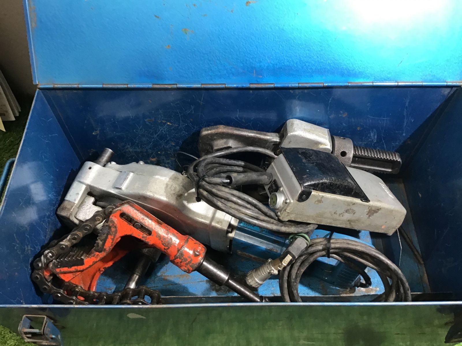 動作品 □MCC電動パイプレンチ ラッカル100 EPW0100□アクトツール富山店□O