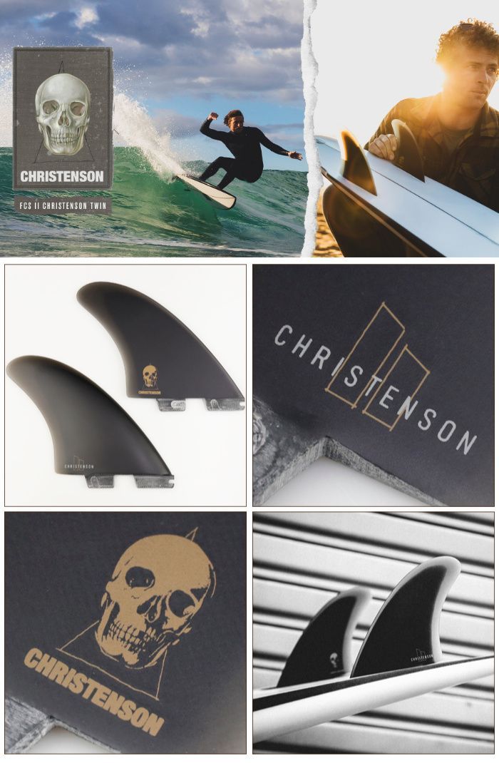 CHRISTENSON TWIN - PG 】FCS2 FIN エフシーエス2フィン ショート