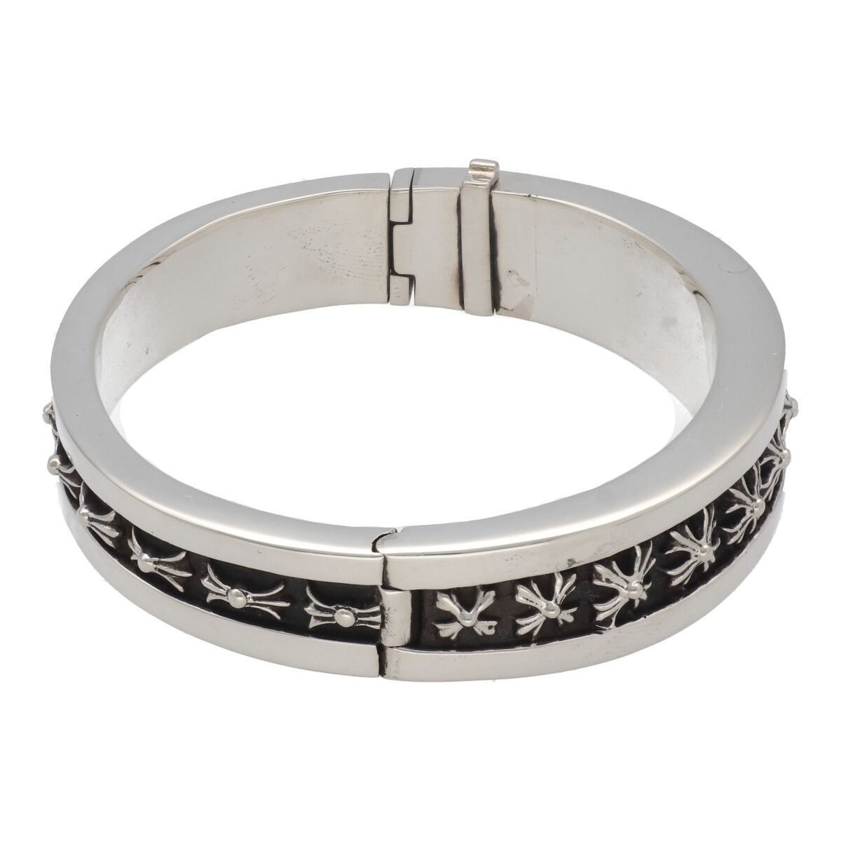 CHROME HEARTS ナロー V バンド CH プラス バングル 15163-230419-0255_1.jpg