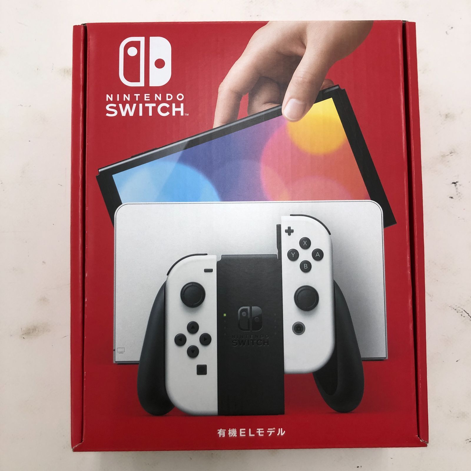 通販新作sale!!新品【付属品のみ】Switch有機EL JCホワイト Nintendo Switch