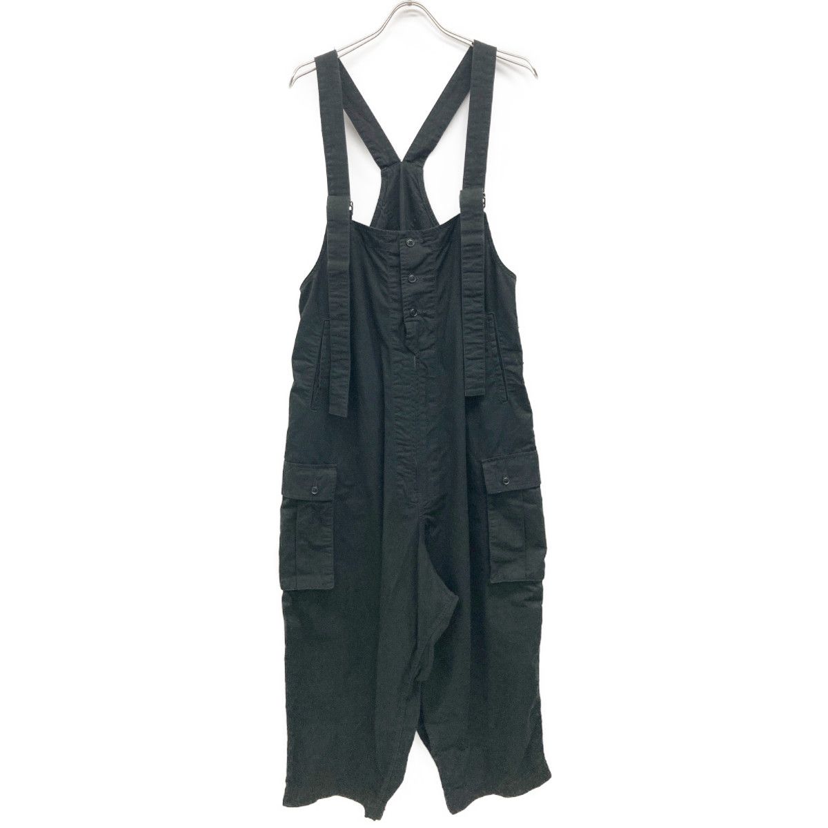 Yohji Yamamoto ヨウジヤマモト ブラック HS-D99-041 BLACK SCANDAL LIP M-WORK OVERALL 1