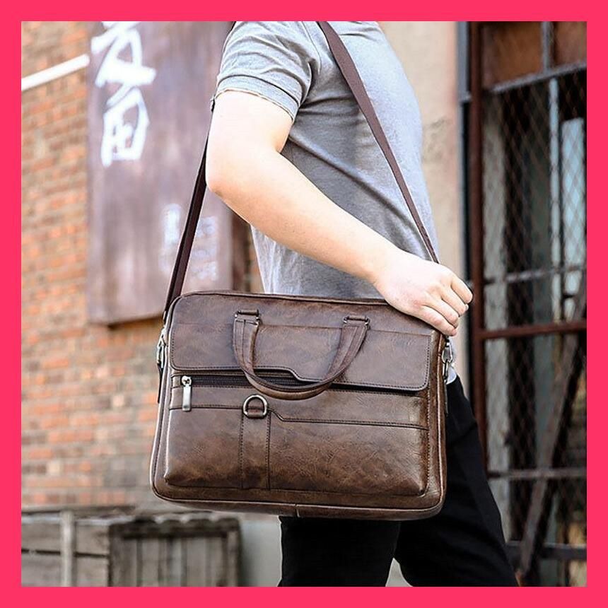 ショルダーバッグ メンズ a4 50代 2way 本革 ビジネス 手提げ 斜め掛け 通勤 多機能 多収納 ショルダーバッグ メンズ コンパクトレザーショルダー 多収納 夏 革