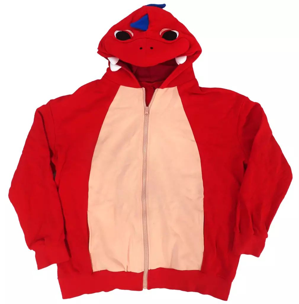 中古】衣類 七瀬陸 怪獣パーカー レッド Lサイズ 「アイドリッシュ