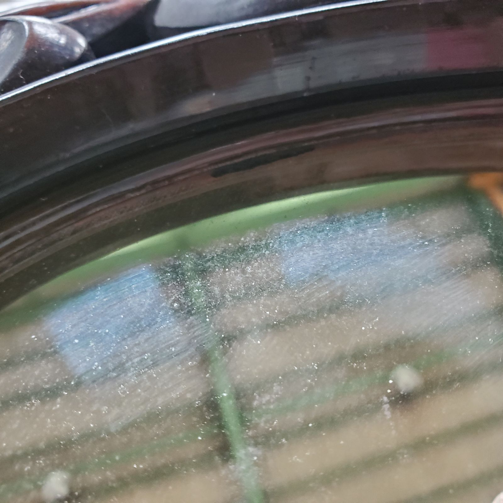 壁掛け式鏡 木彫り風 壁掛けミラー 昭和レトロ - メルカリ