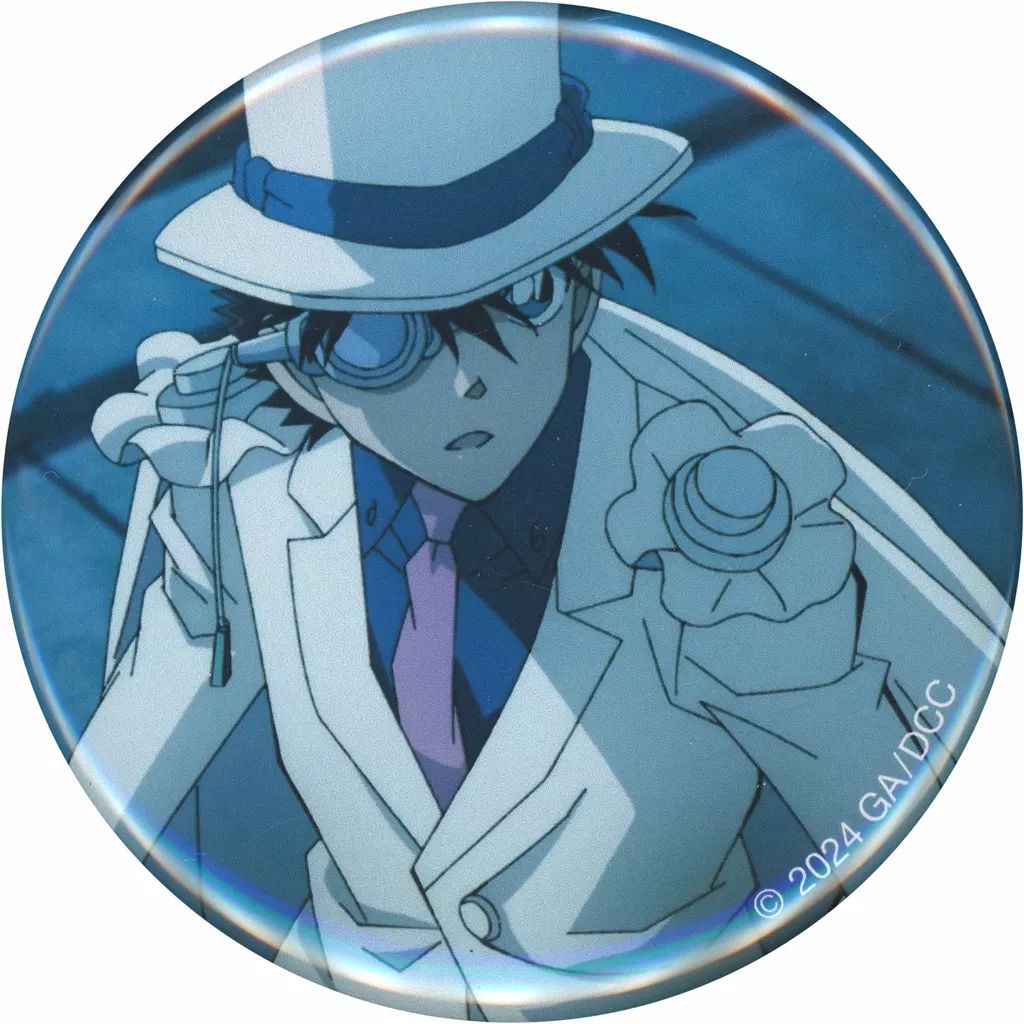 名探偵コナン プラザ 怪盗キッド コナン 缶バッジ 100万ドルの五稜星 名探偵コナンコナンプラザ限定100万ドルの五稜星 場面写缶バッジ