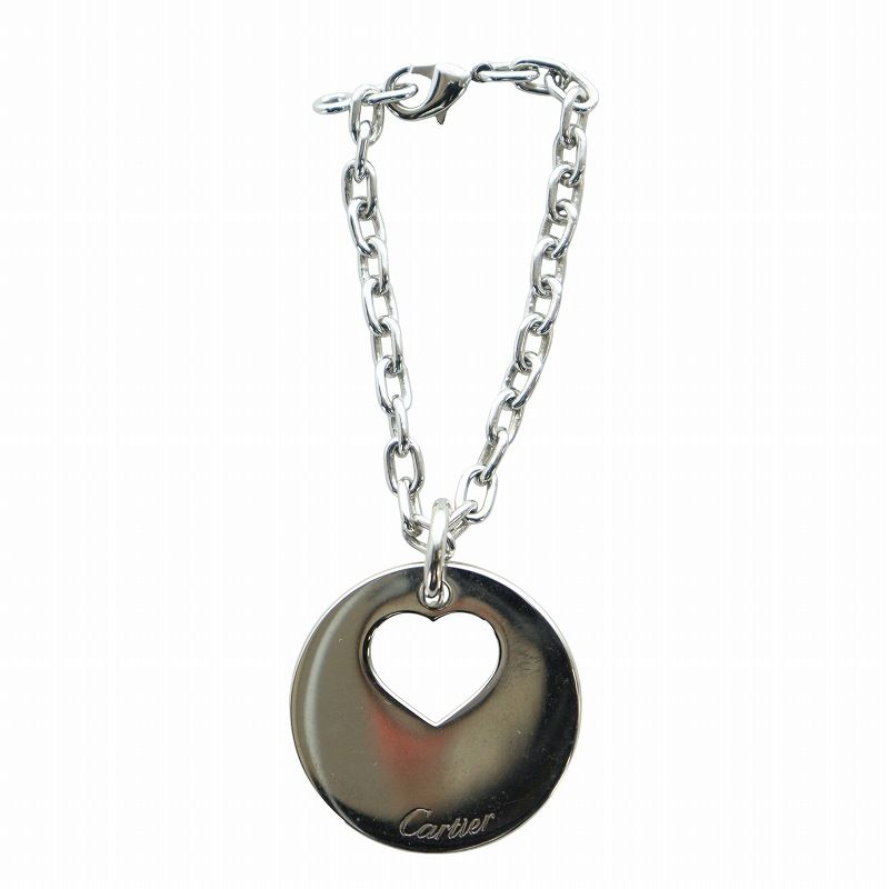 カルティエ Cartier ストラップ チャーム キーホルダー ハート