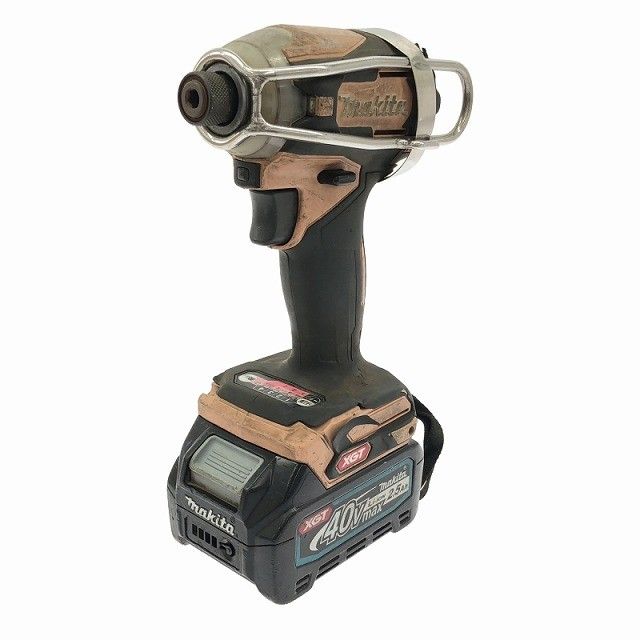 品 makita マキタ 40Vmax 充電式インパクトドライバー TD001G ピンク 本体 バッテリー1個 2.5Ah 116022