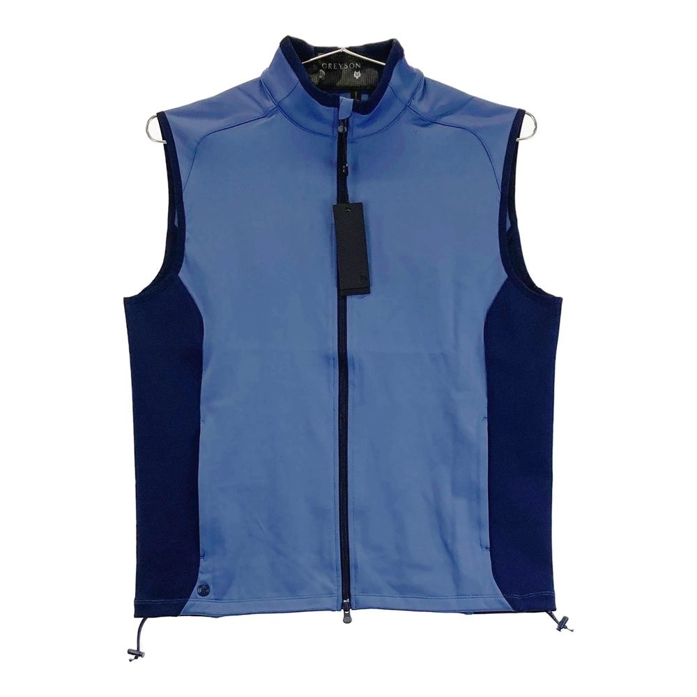 サイズ：M GREYSON グレイソン MSP24056 ベスト SEQUOIA VEST  ブルー系 [240101516812] ゴルフウェア メンズ ストスト ゴルフ サイズ：M GREYSON グレイソン MSP24056 ベスト SEQUOIA VEST