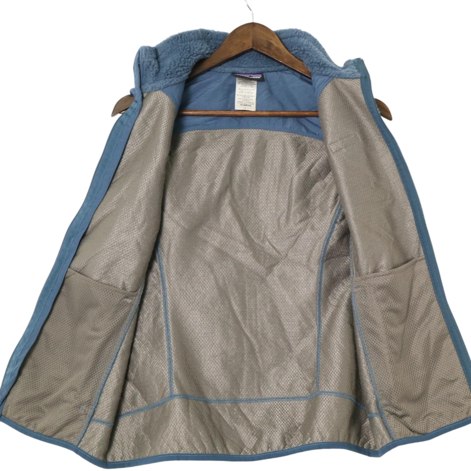 patagonia - patagonia パタゴニア Retro-X レトロX フリースベスト アウトドア ブルー (レディース L) 中古 古着 A2107 patagonia パタゴニア Retro-X レトロX フリースベスト アウトドア