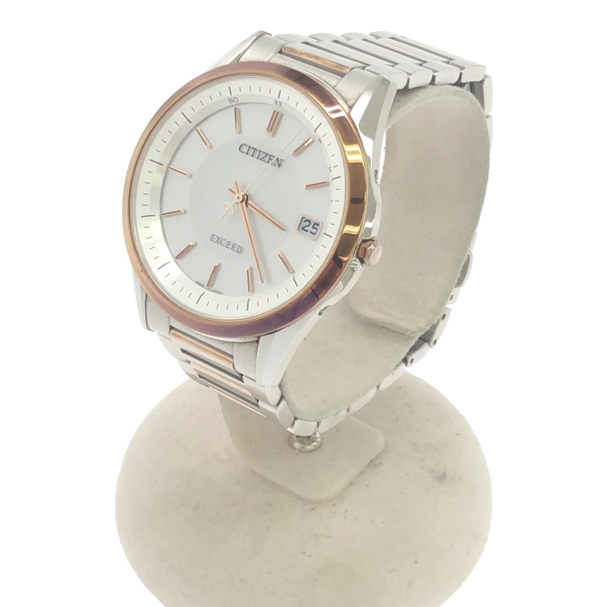 稼働 時計 CITIZEN シチズン EXCEED エクシード H110-T020020 デイト