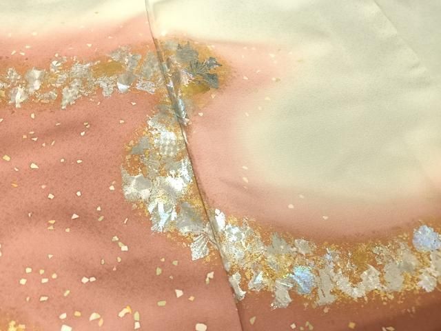 平和屋着物○金彩友禅作家 金彩の魔術師 堀省平 金煌