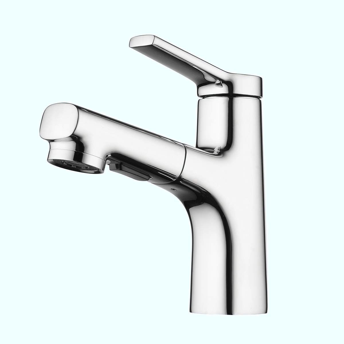 商品 節水蛇口 ホース引き出し式 シングルレバー混合栓 蛇口シャワー水栓 混合水栓 洗面所水栓 蛇口浴室用 吐水切替 CREA洗面水栓 シャワー|泡まつ整流