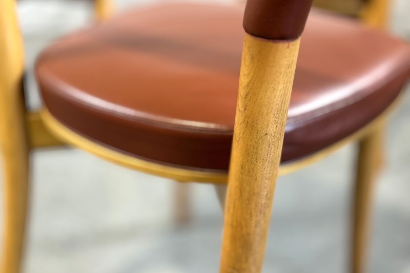 カッシーナ Cassina 501 ヨーテボリ GOTEBORG チェア 革コニャック 2脚