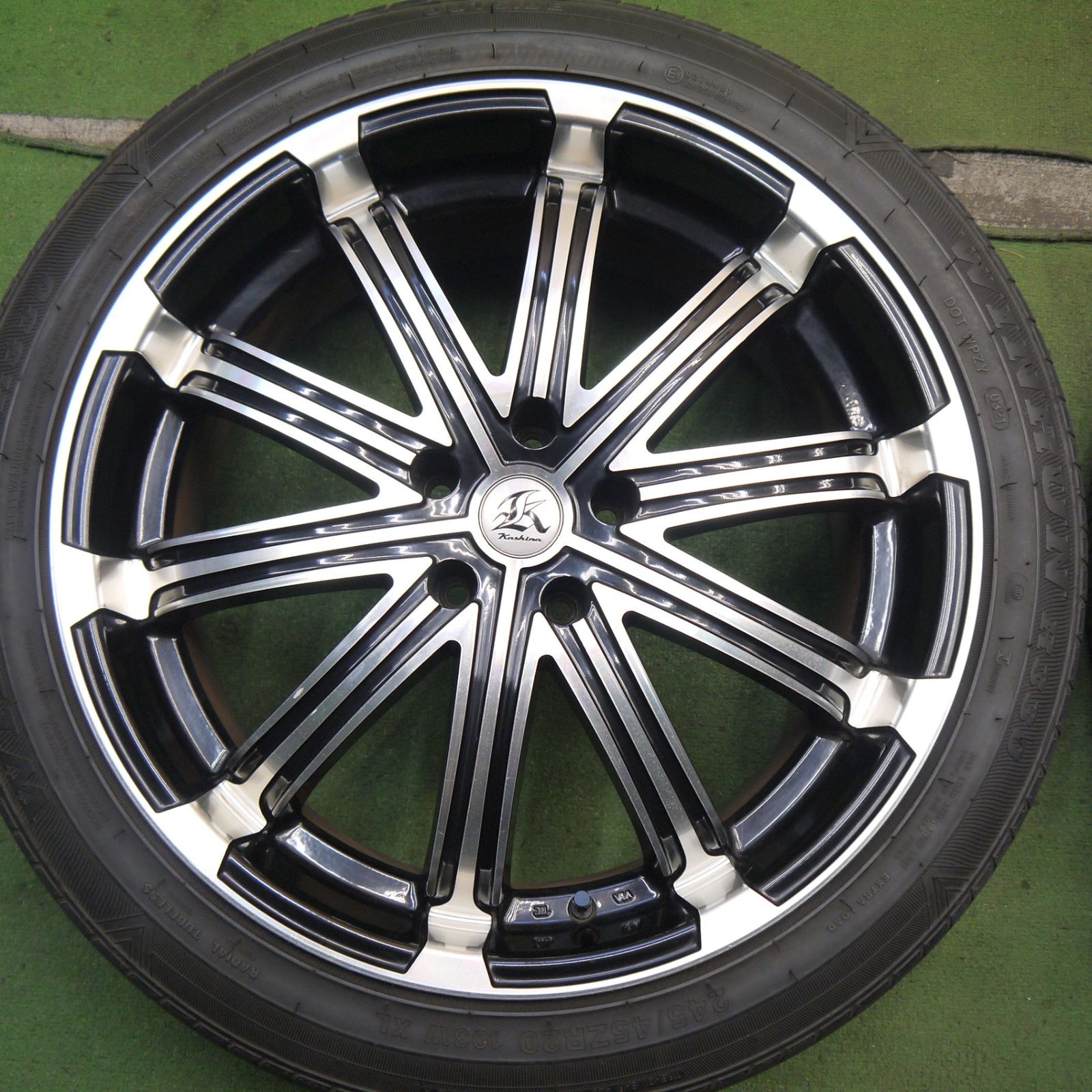 4本価格！21年☆KASHINA V1 245/45R20 ウィンラン R330 カシーナ 20 