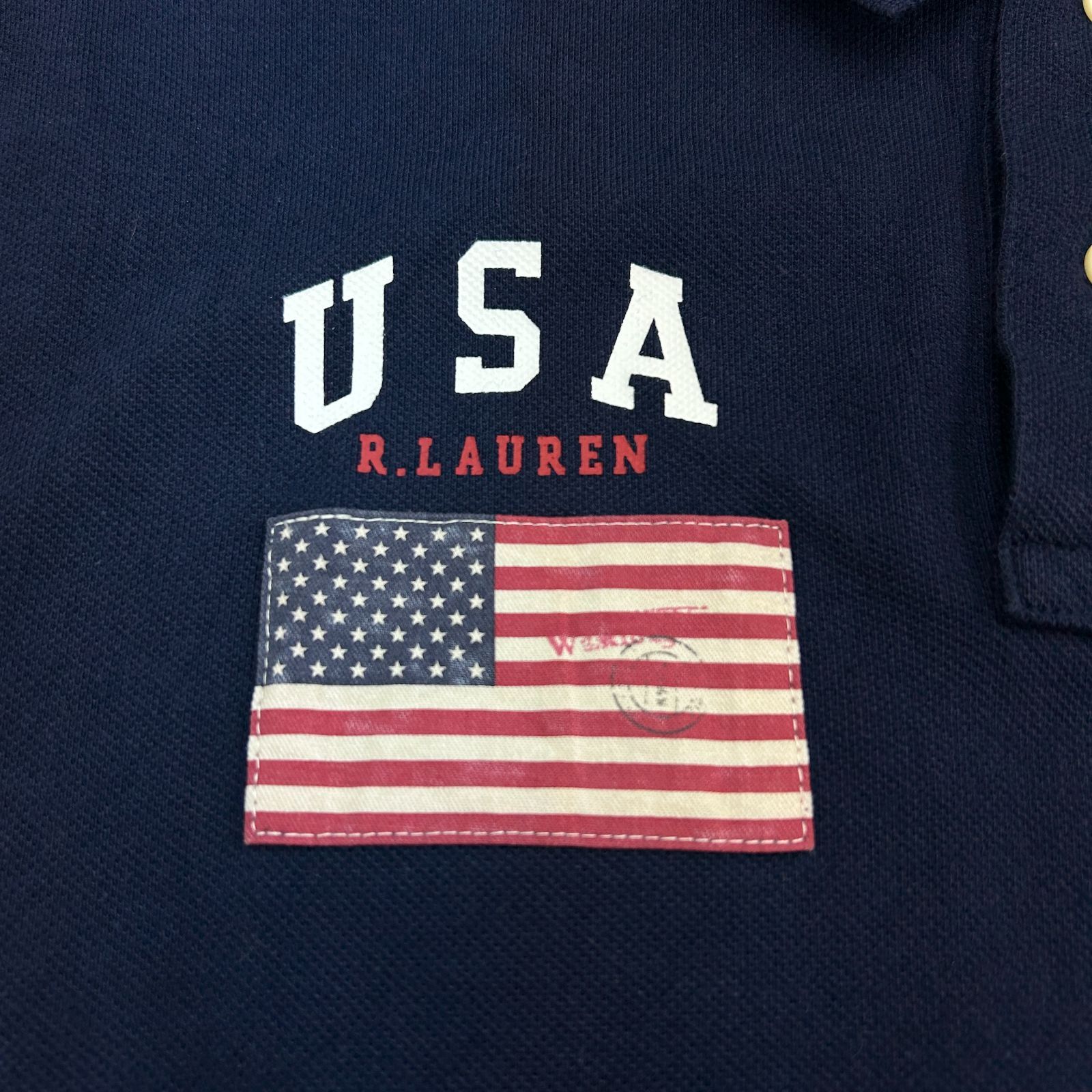 POLO RALPHLAUREN ポロラルフローレン ビッグポニー Y2K 星条旗 POLO RALPHLAUREN ポロラルフローレン ビッグポニー Y2K 星条旗