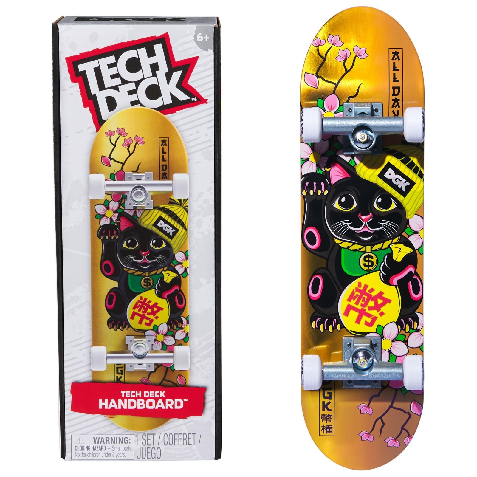 特価商品】Deck、DGKハンドボード;本物のミニスケートボード、男の子と