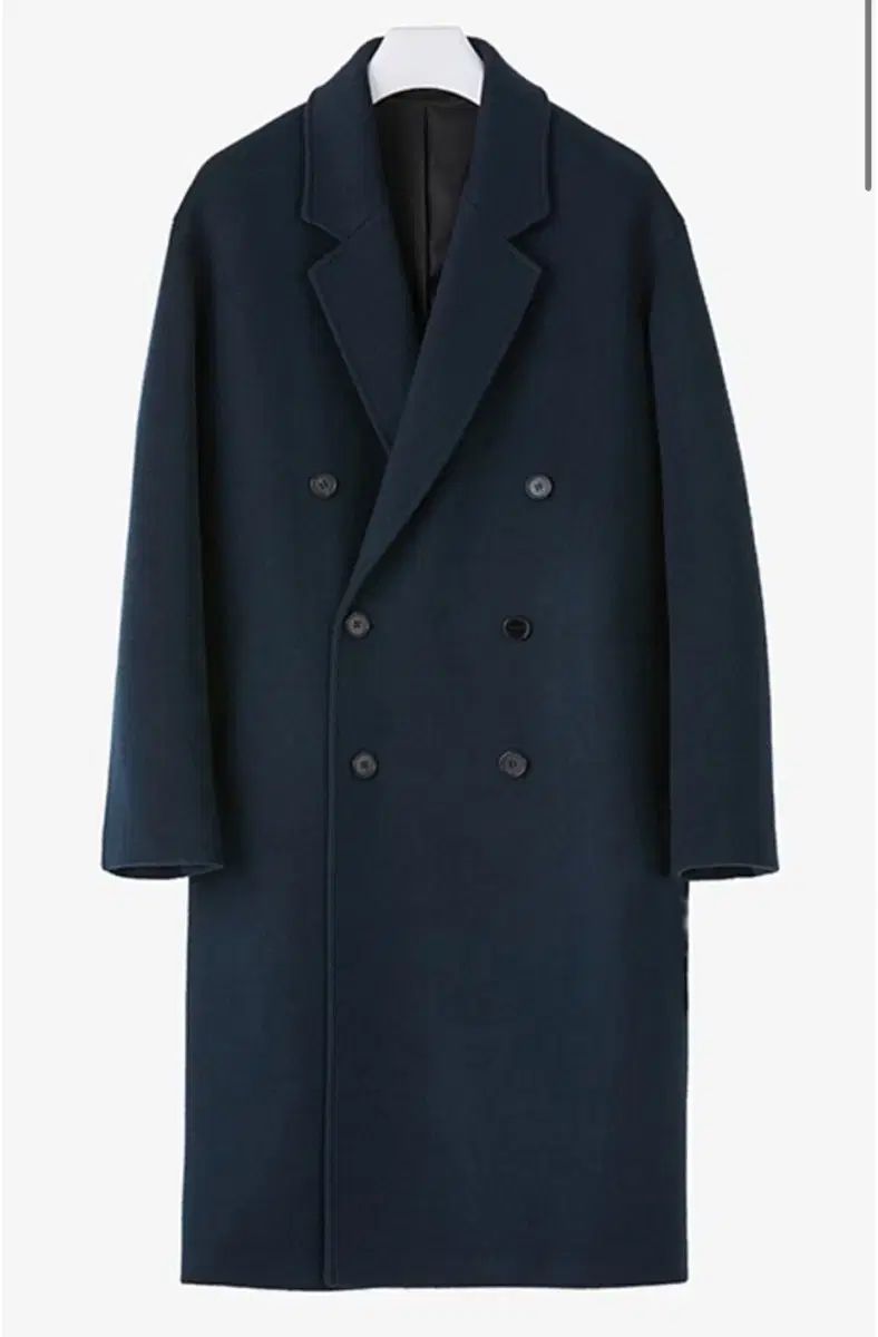 coor クアー ダブルローブ コート ターコイズ