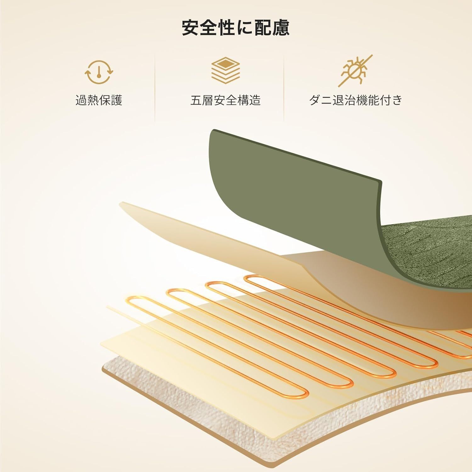 エペイオス Epeios 電気毛布 掛け敷き兼用 188x130cm 1-12時間タイマー付き 洗える 9段階温度調節 ぬいぐるみ生地 ダニ退治 省エネ シングル 電気ブランケット ひざ掛け 防寒対策 両面使え MARWIL-DEMENAGEMENTS_CH