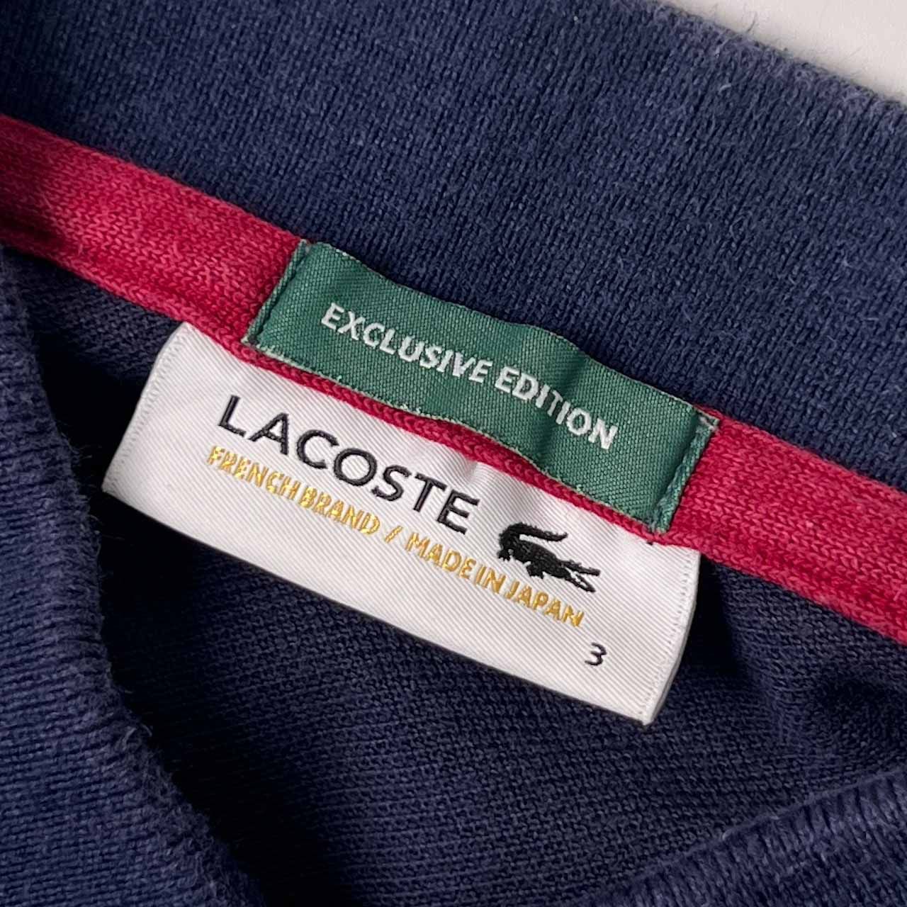 LACOSTE ラコステ EXCLUSIVE EDITION 鹿の子 半袖 ポロシャツ 3