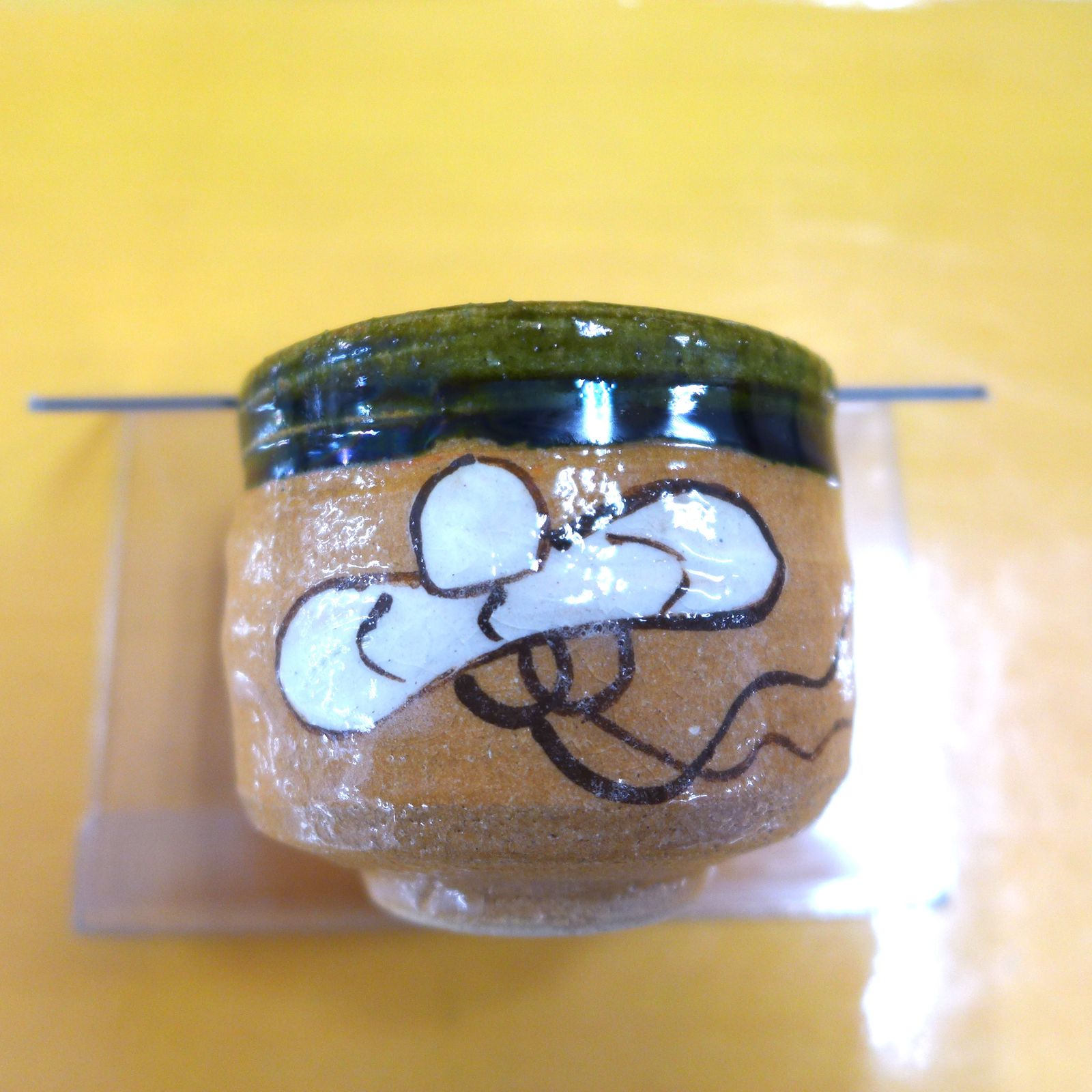 未使用 篠ヶ洞窯 飛井隆司 赤織部 ぐい呑 公田店 - メルカリ