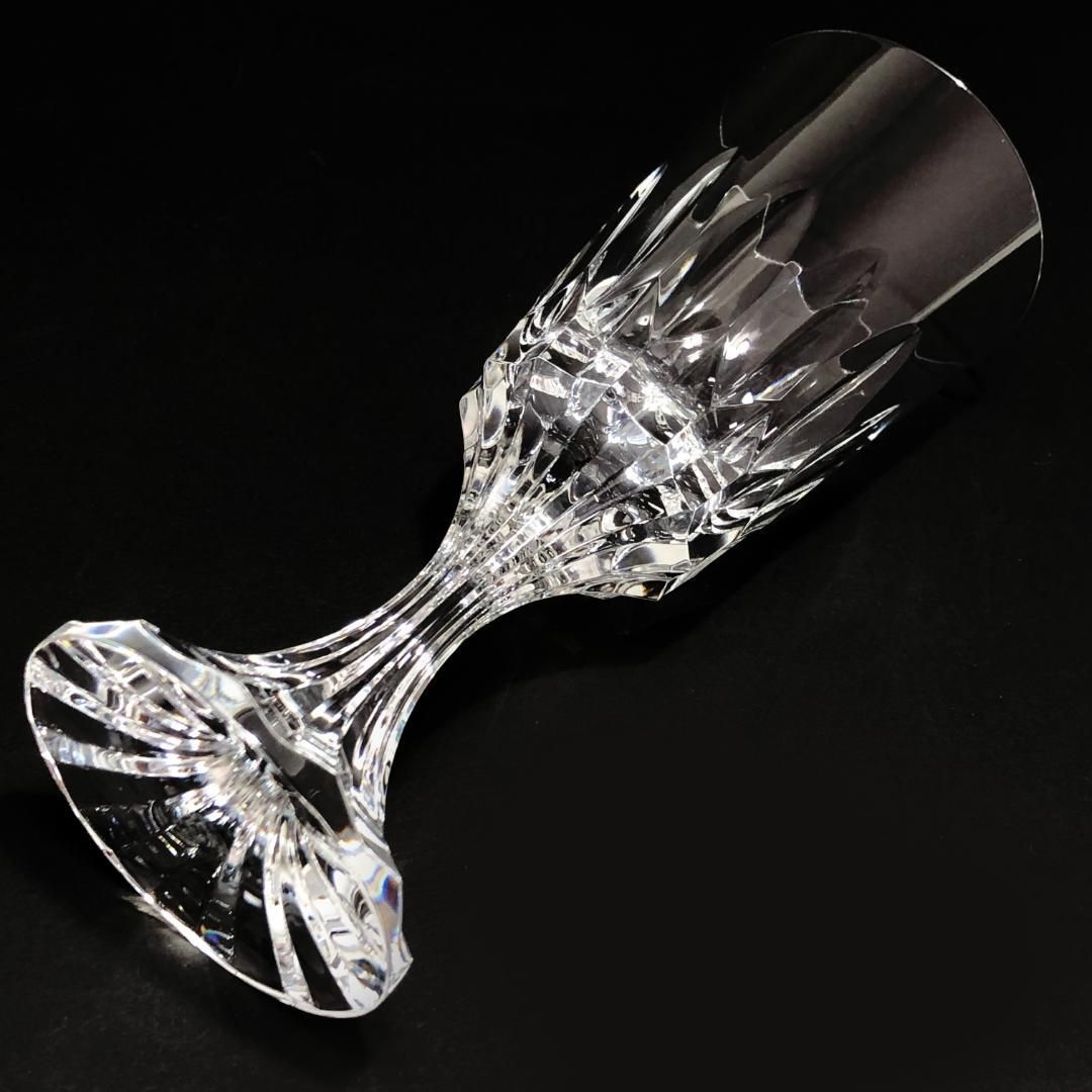 き Baccarat バカラ アサス ウォーターゴブレット クリスタルグラス クリア BC217