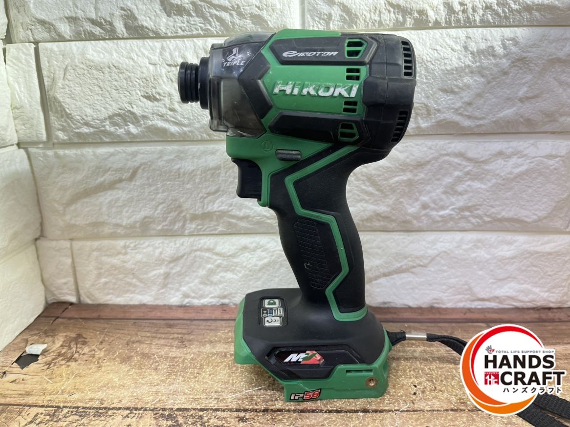 中古】ハイコーキ HiKOKI WH36DC コードレスインパクトドライバ 本体
