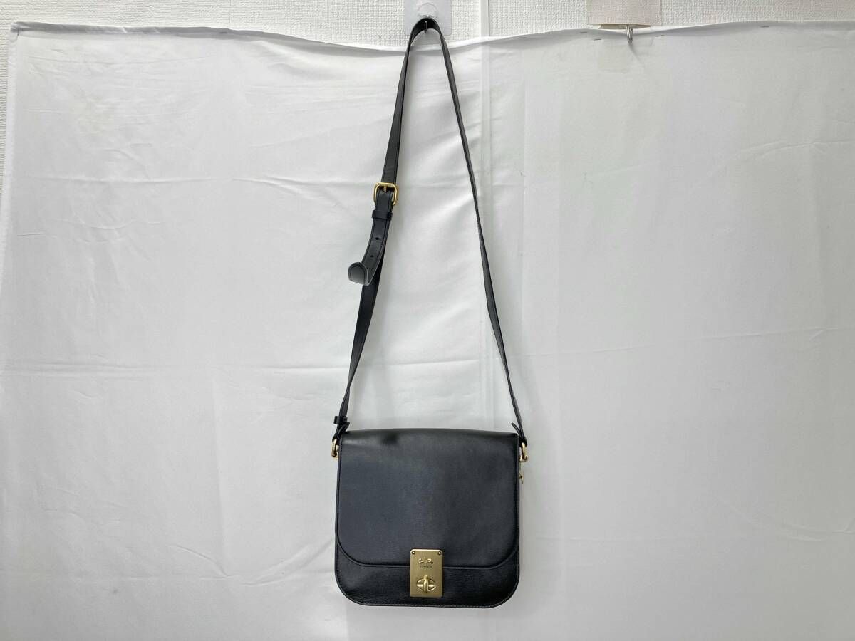 COACH コーチ B2080-610 ショルダーバッグ レディース ブラック系 黒系 レディースバッグ 鞄 ハットン サドル 保存袋付