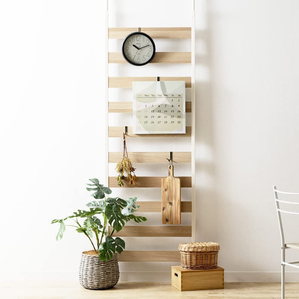 楽天市場】つっぱり ラック（ウッドラック｜本棚・ラック・カラー