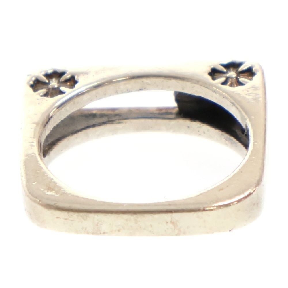 +CHROME HEARTS+ CH プラス スクエア リング 指輪 シルバー CHROME HEARTS (クロムハーツ) スクエア CHプラス シルバー