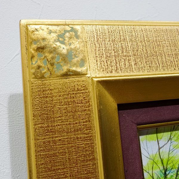 油彩画 F4号 小川馨生 浅春水辺 額入り 油絵 真筆 手描き 肉筆 風景画 春の訪れ 武蔵野の四季 現代の画家 癒し ヒーリングアート YE524 WWW_IBETON_RU