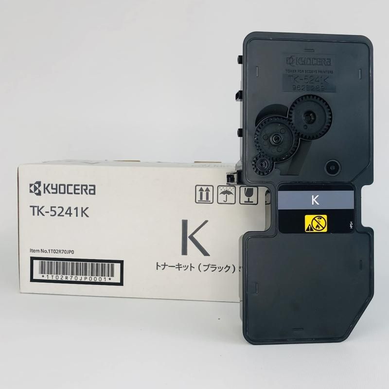 【KYOCERA純正】トナーカートリッジブラック TK-5241K(ECOSYS M5526cdw，P5026cdw向け)